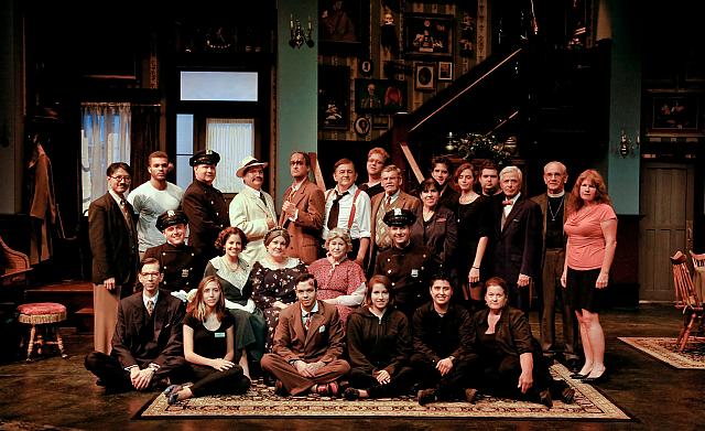 ARSENIC AND OLD LACE cast & crew