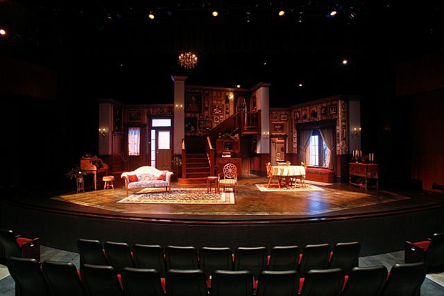 Scenic Design of ARSENIC AND OLD LACE by Patricia L. Frank